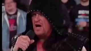 The Undertaker returns to WWE Raw - Exclusive Video 22 Jan 2018