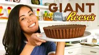 Lo Makes A GIANT Reese's Peanut Butter Cup 😱 | Delish | Whoa, Lo