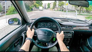 2000 Honda Civic VI [1.4 90 HP] | POV Test Drive #782 Joe Black