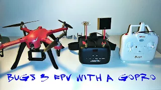 MJX Bugs 3 FPV with a GoPro/ Flight of the 3DR Solo With Family