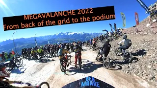 Megavalanche 2022. From 104th to PODIUM!