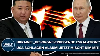 PUTINS KRIEG: "Besorgniserregende Eskalation!" USA schlagen Alarm! Jetzt mischt Nordkorea auch mit!