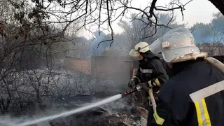 Штаб ООС обвинил боевиков в причастности к пожарам на Донбассе  .