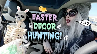 EASTER DECOR HUNTING + HAUL 2024!!!  Dollar Tree, HomeGoods, At Home & MORE!!