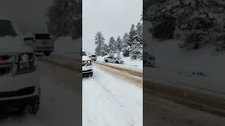 Pulling the Subaru outta the ditch!