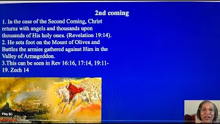 BSM on How I study and understand my bible Pt 3  2nd Coming Presentation3