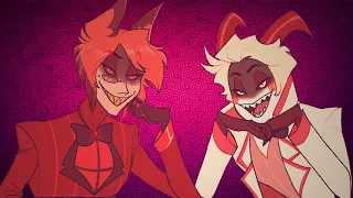 PARTNERS IN CRIME - ALASTOR X LUCIFER (Hazbin Hotel Comic Dub)