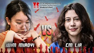 Tinapatan si Meyaw meyaw ng Champion ng Romania! | Lia vs Miaoyi World Youth U 16 Olympiad 2023