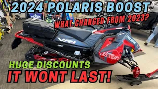 2024 Polaris VR1 137 850 Boost snowmobile Came in! Changes from 2023 and the 9R! #2024polaris