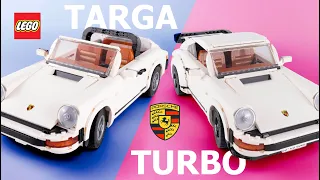 LEGO  Porsche 911 TARGA and TURBO 2 in 1  10295 Stop Motion Speed Build