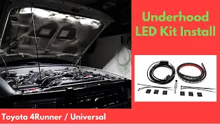 TEQOFFROAD Under Hood LED Mod + Install - Toyota 4Runner / Universal Fit