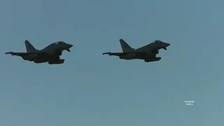 BAE Eurofighters  With Saudi Air Force Markings (fuel stop at Malta)