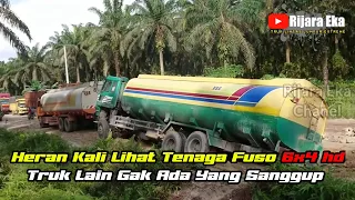 Heran Semua Lihat Tenaga Fuso 6x4 hd, Truk Lain Pada Gak Sanggup Narik