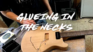 Building DC Guitars - Neck glue up - Episode 23