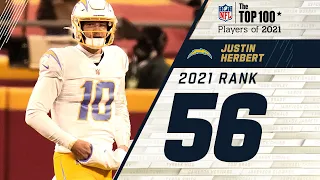 #56 Justin Herbert (QB, Chargers) | Top 100 Players of 2021