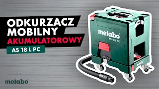 Metabo Odkurzacz Akumulatorowy AS 18 L PC