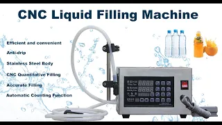 How to use the GFK-280 Automatic Digital Control Liquid Filling Machine