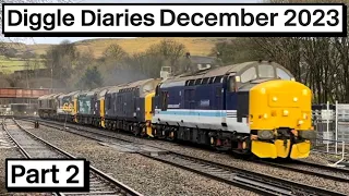 THREE 37 Convoys In A Week?! 13 Locos! | Giveaway Winner | Diggle Diaries: December 2023 Pt 2