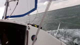 Sailing Maxi 68 out of cowes