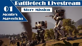 BattleTech Campaign *COMPLETE* | Part 1 Monte's Mavericks - All DLC