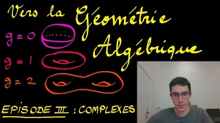 Les complexes entrent en scène (Vers La Géométrie Algébrique -- Épisode III)