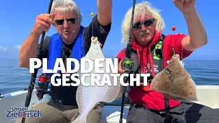 RICHTIG ALARM auf PLATTE - SCHOLLE in der OSTSEE - Unser Ziel ist Fisch - Angelschule mit JÖRG OVENS