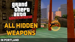 GTA: Liberty City Stories - All Hidden Weapons in Portland