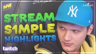 CS:GO - s1mple | Stream Highlights #7
