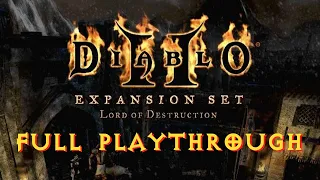 Diablo II LoD Tribute Playthrough - Full Game (All Quests) Walkthrough / Guide