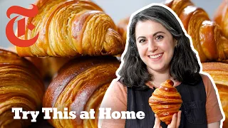 Make Perfect Croissants With Claire Saffitz | Try This at Home | NYT Cooking