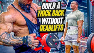 How to Build a Thick Back without Deadlifting - ft IFBB Pro Samir Troudi