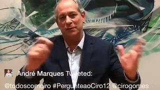 Ciro no Twitter - Pesquisa e Ciência