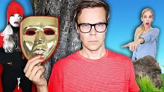 My HUSBAND Matt Works for the YOUTUBE HACKER! (Secret Meet inside Hidden Escape Room)