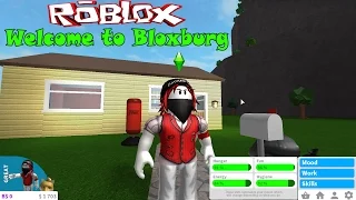 Roblox : Welcome to Bloxburg Part 1 เกม Roblox ในเวอร์ชันของเดอะซิมส์ จำลองการใช้ชีวิต XD