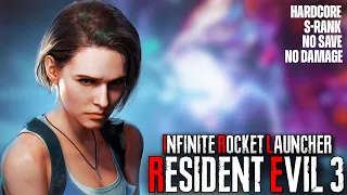 Resident Evil 3 Remake | Infinite Rocket Launcher | Hardcore | Full Gameplay Walkthrough