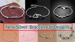 New Stylish Silver Bracelet Designs, Silver Bracelet Designs For Women, Unique  Bracelet  Designs.