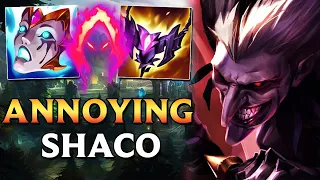 The ANNOYING AP Shaco Jungle build you can ever imagine!