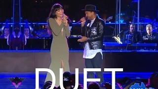 Dami Im & Guy Sebastian DUET!!! at the Aussie Day Concert 2017