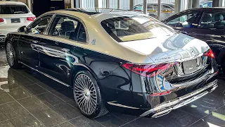 2023 Mercedes Maybach S580 V8 is $250000 ULTRA LUXURY SEDAN Walkaround Review