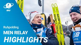 World Cup 22/23 Ruhpolding: Men Relay Highlights