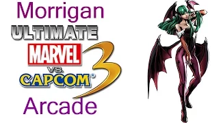 Ultimate Marvel VS Capcom 3 Arcade - Morrigan Aensland {& The DarkStalkers Team}