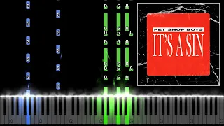 Pet Shop Boys - It's A Sin Piano Tutorial