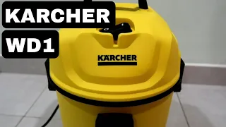 KARCHER WD 1 cara guna dan produk review..