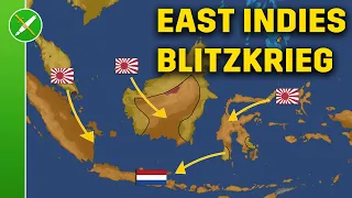 Blitzkrieg in South East Asia - Japan's Conquest of Indonesia Animated