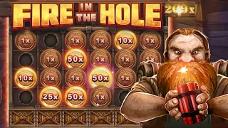 I bought one $10,000 FIRE IN THE HOLE bonus.. (STAKE)