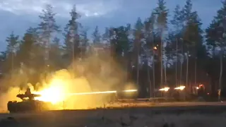 Heavy fire BPMT Terminator in Ukraine