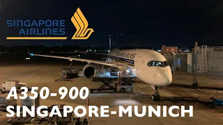 12 Hours in Economy on Singapore Airlines A350-900 LONG HAUL | Trip Report