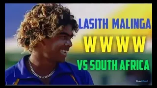 Lasith Malinga 4 Wickets in 4 Balls  South Africa vs Sri Lanka Cricket World Cup 2007