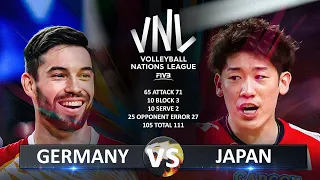 Germany vs Japan | Men's VNL 2024