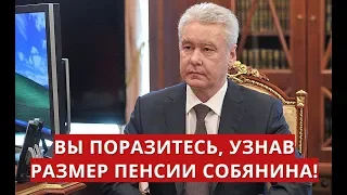 Вы поразитесь, узнав размер пенсии Собянина!